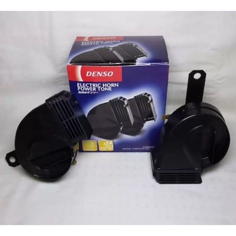 Klakson Denso 12V Keong WATERPROOF Terbaik (HARGA KLAKSON  2 PCS) ORIGINAL DENSO -61107-