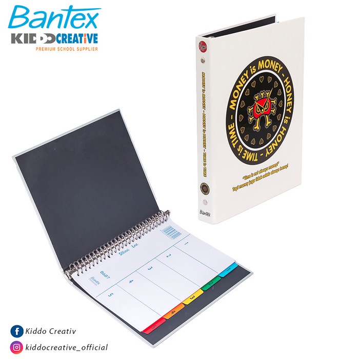 

Promo Bantex Multiring Binder 26 Ring 25Mm B5 Trendi