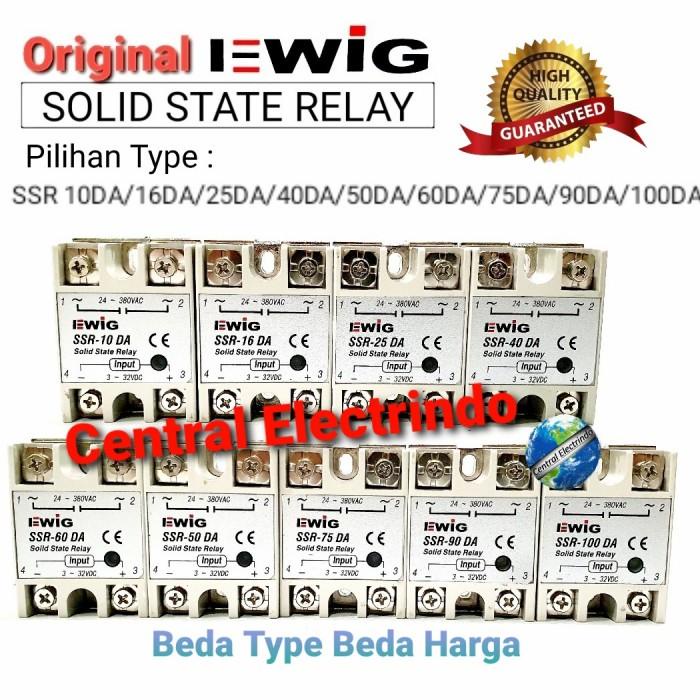 Relay New Solid State Relay Ewig Type Ssr Dc To Ac.
