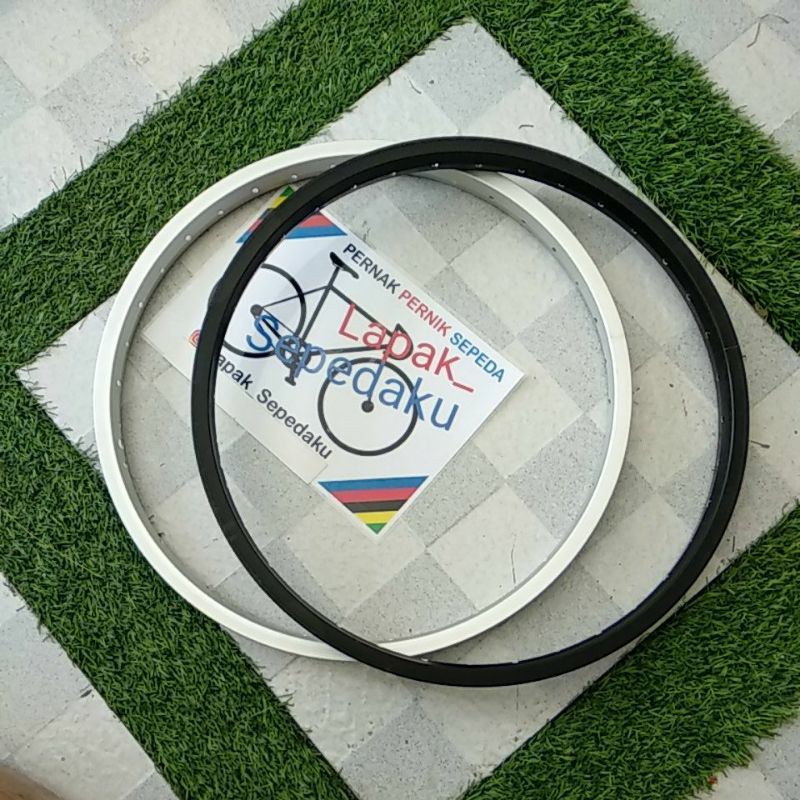 Sepasang Velg Rims 20 Inch 36 Hole Aluminium Alloy velg rims 20 inch 406 20 murni 36 lubang 36H