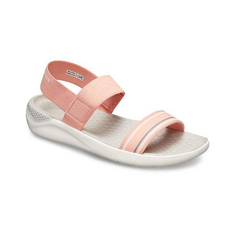 SANDAL CROCS LITERIDE STRETCH STRAP WOMEN / CROCS LITERIDE STRAPY SLIP ON SANDALS