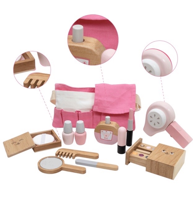 Umu Make up toys - pretend toys - make up bag toys - mainan perhiasan anak - hadiah anak cewek cowok
