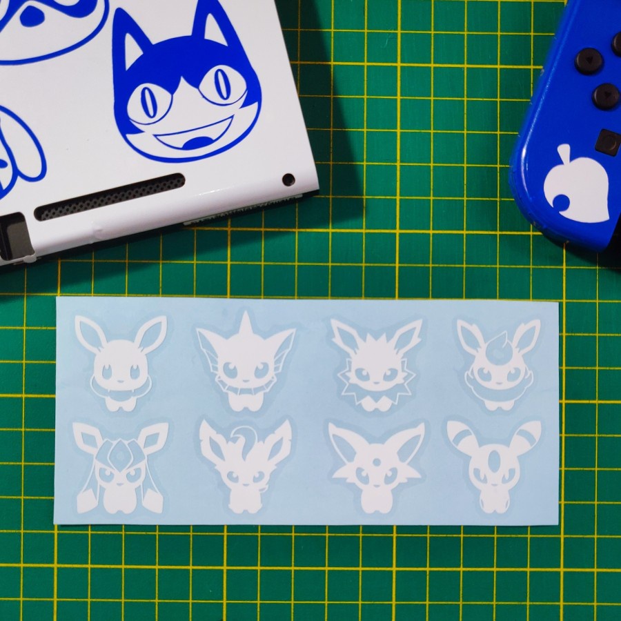 

Stiker Decal Pokemon Eevee Family