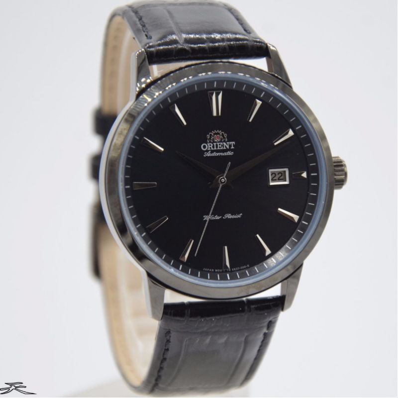 Jam Tangan Pria Orient FER27001B0 Hitam Leather Kulit Original Murah
