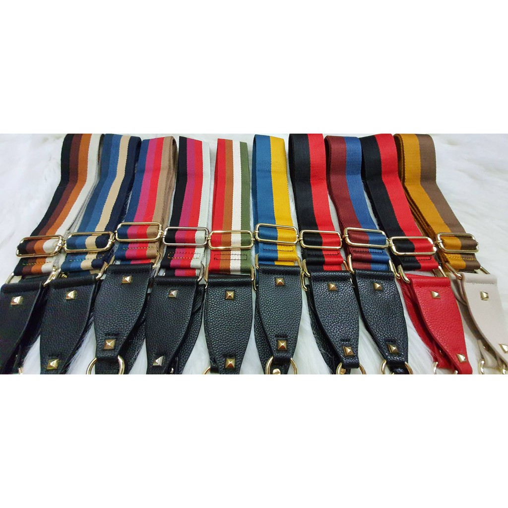 bagstrap fashion adjustable kanvas 5cm tas tali panjang selempang straptas daniel