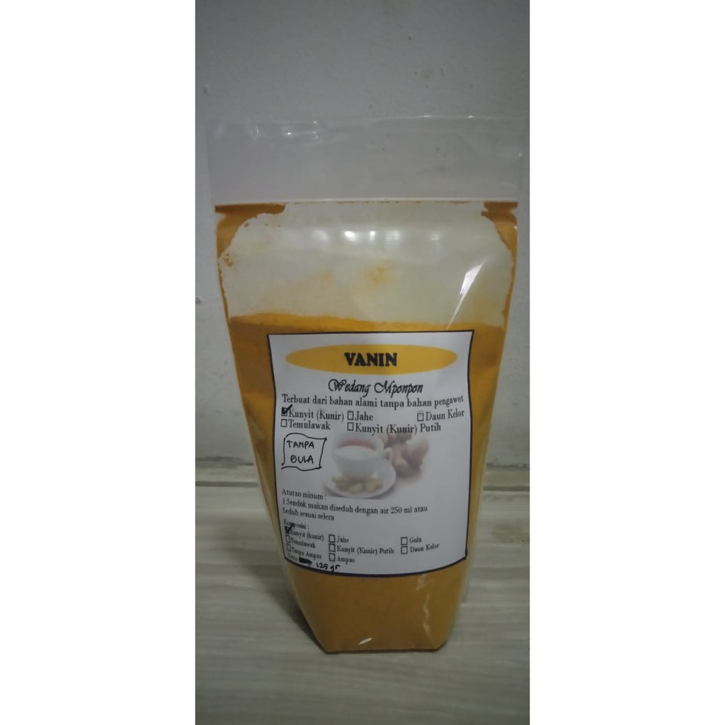 

Minuman Instan Kunyit (No Gula)