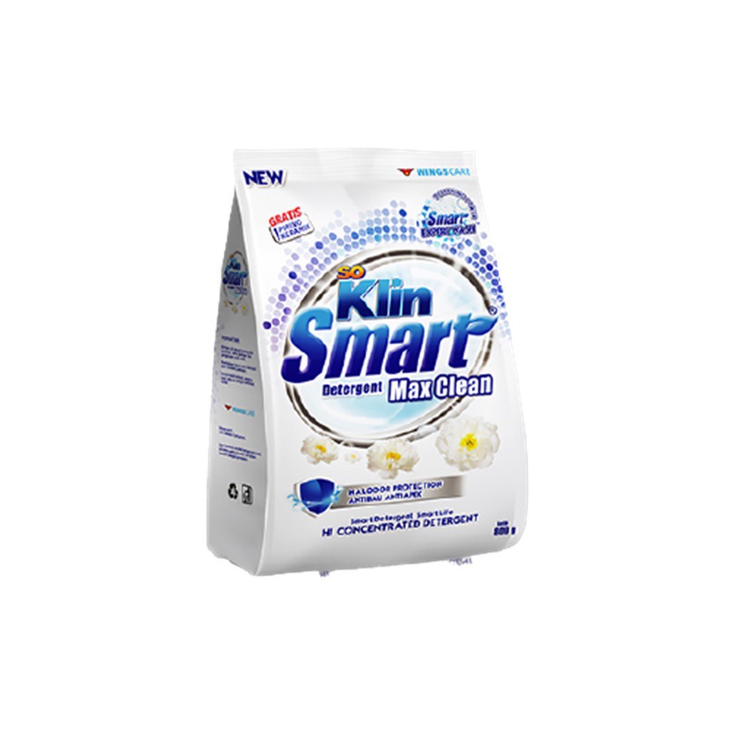 SOKLIN SMART DETERGEN MAX CLEAN BUBUK 800gr