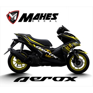 Decal Aerox  155 Fullbody Dekal Stiker  Sticker Aerox  Desain 