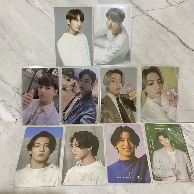 BTS Pc Jungkook Official photocard JK jungkook VT fila on day night festa d day butter ld lucky draw
