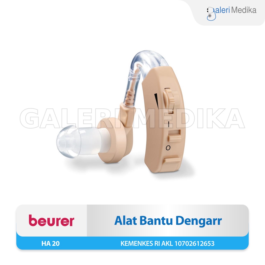 Alat Bantu Dengar Beurer HA 20 / HA20 / HA-20 - Tanpa Kabel