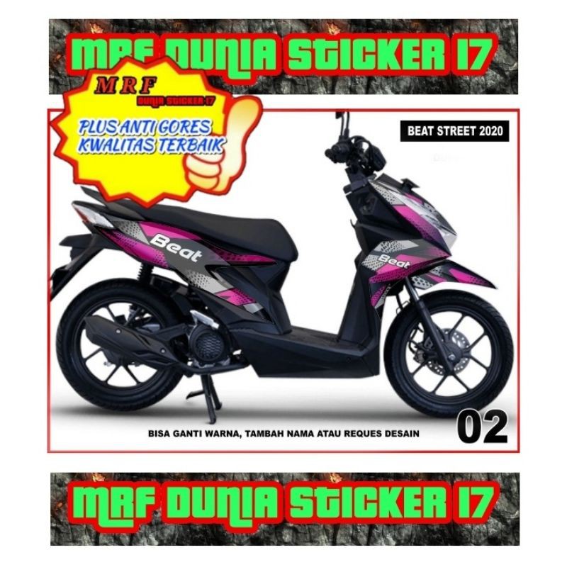 Sticker decal Beat street 2020 Full Body decal Beat street 2020 body Sticker Beat street  02