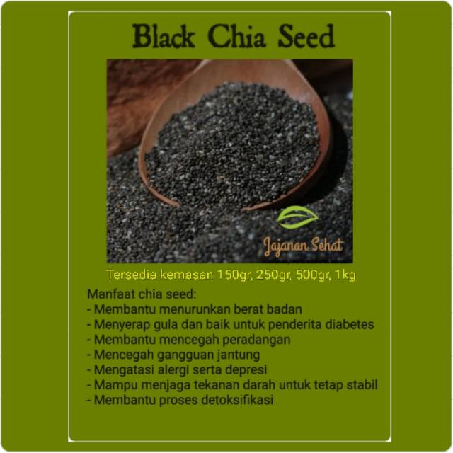 

Black Chia seed