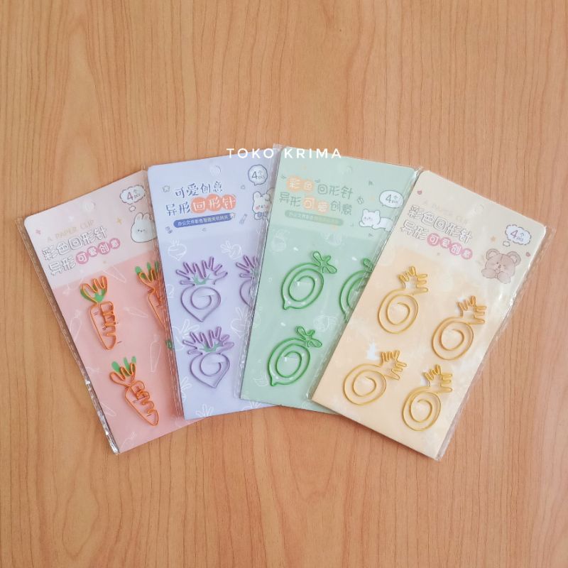 

Klip Penjepit Kertas Paper Clip Bentuk Lucu