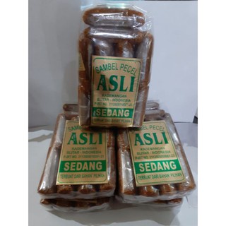 

Sambal pecal Siap Saji Netto 450gram. Blitar!