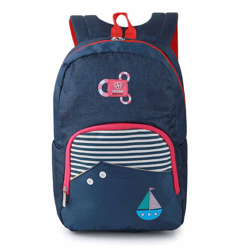 Herbie - Tas Backpack Wanita Terbaru Kekinian | Tas Ransel Punggung Sekolah Kuliah Kerja Casual Cewek Style Bahan Dolby