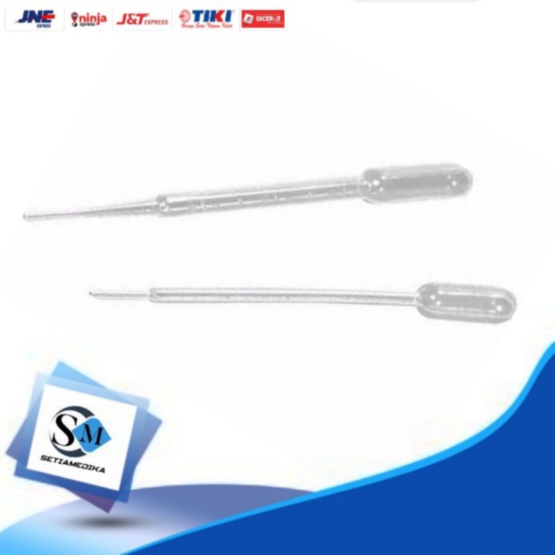 Pipet Plastik 3ml panjang 15cm /pipet tetes/ sedot