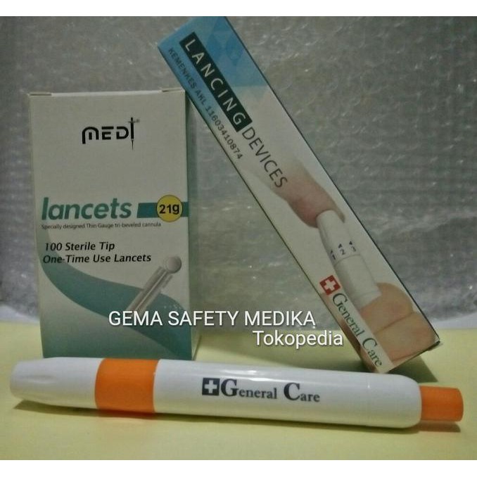 PENA BEKAM - PEN BEKAM GENERAL CARE + JARUM 21G