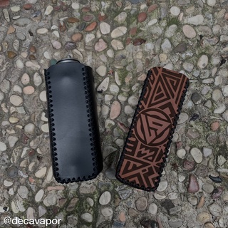 Leather Sleeve Premium Case Lost Vape Grus - Kulit Sintetis