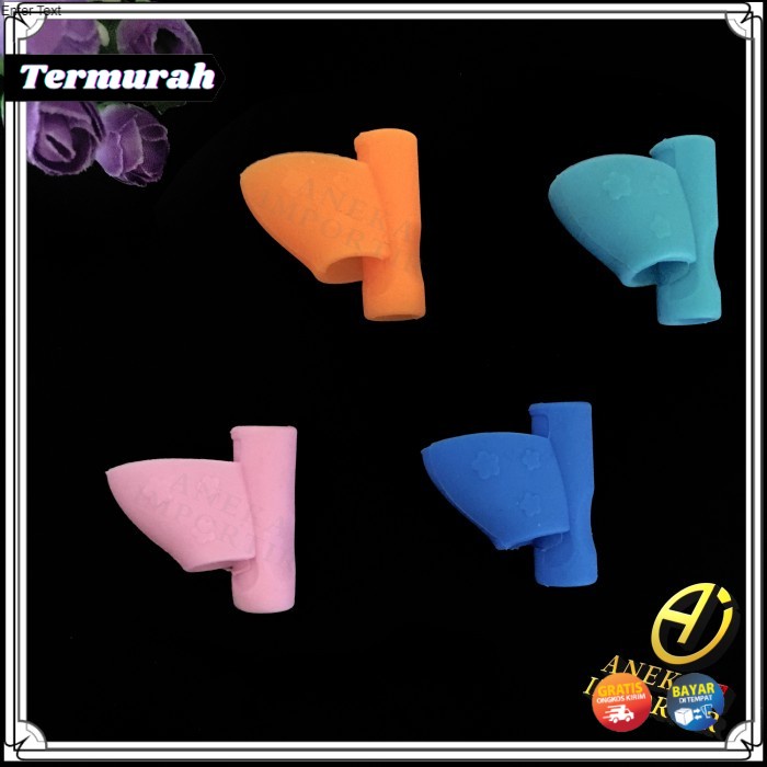 

Pencil Grip 1 Jari / Alat Bantu Menulis Anak Belajar Tulis Silikon