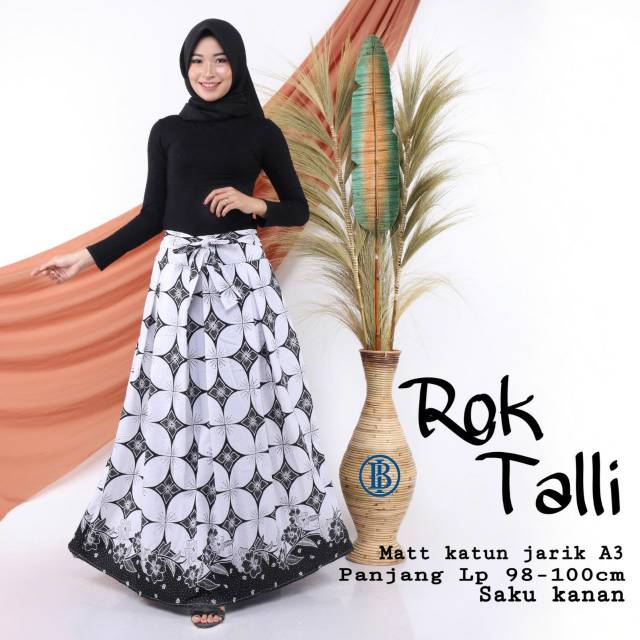 ROK PAYUNG ROK KLOK KLASIK MODERN MOTIF BATIK