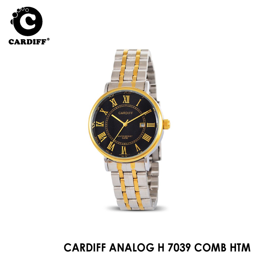 Cardiff Analog H 7039 Jam Tangan Kasual & Couple