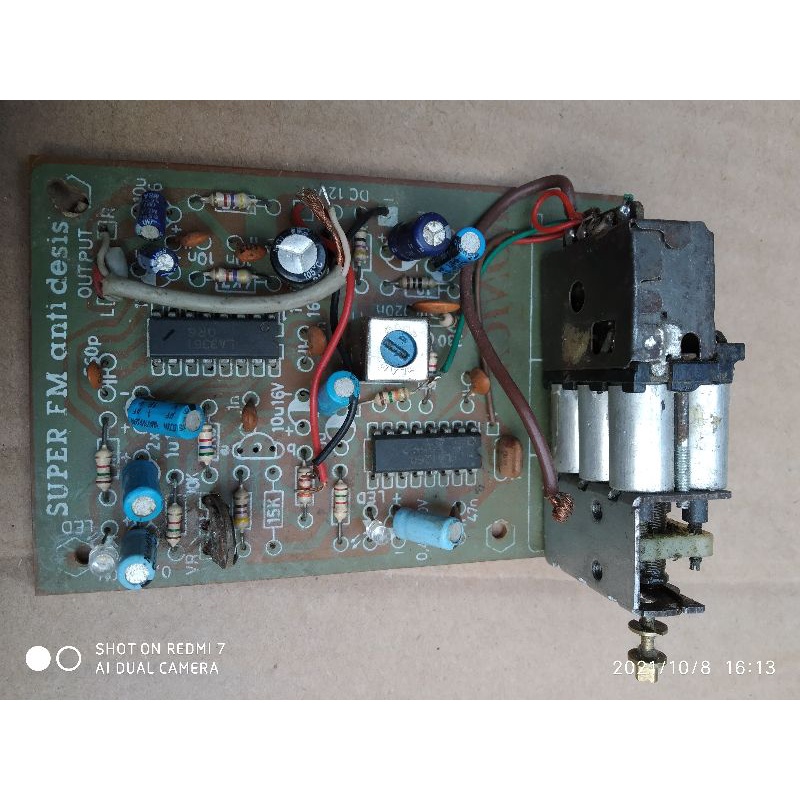 Radio fm tuner stereo kepala marvel/6 verit