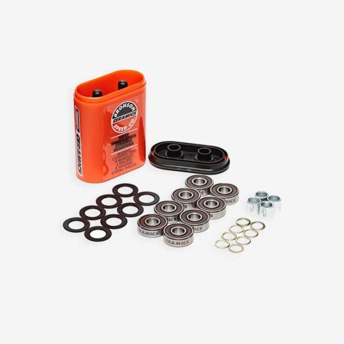 Bronson Ceramic Bearings with cleaning unit