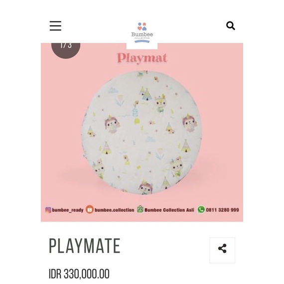 Bumbee Playmat (NEW)