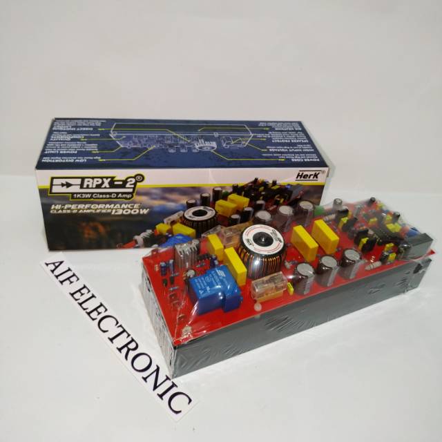 Kit Power Class D Herk RPX-2 plus Protect 1300W mono
