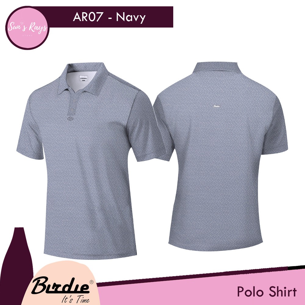 BIRDIE Arena AR07 Golf Shirt Male Kaos Golf Polo Pria Kaos Olahraga Kaos Berkerah Polo Shirt