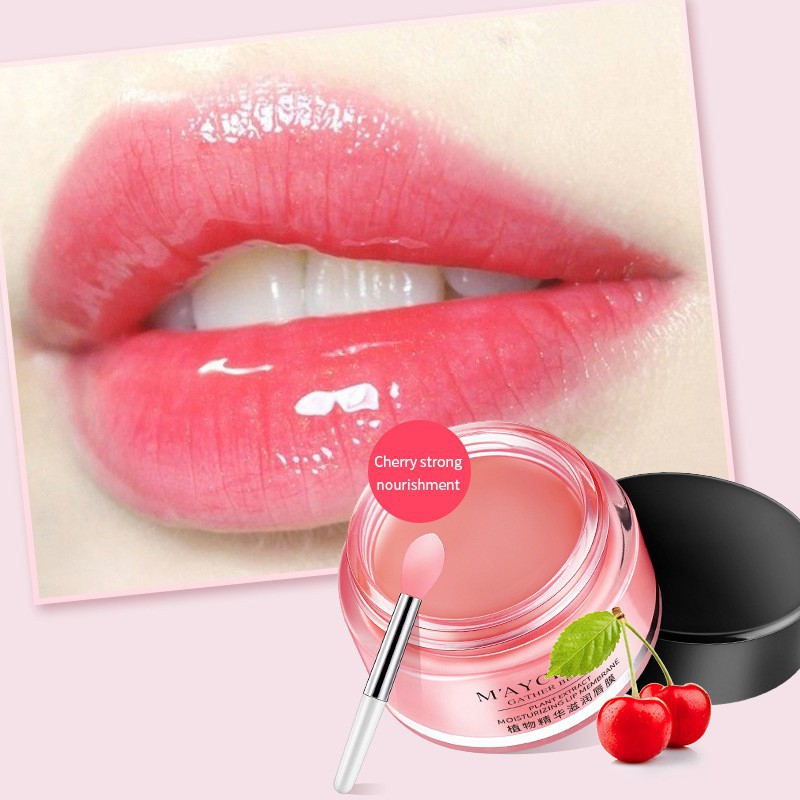 Termurah Maycreate Lip Balm Plant Flower Extract Sleeping Mask 20g Terlaris