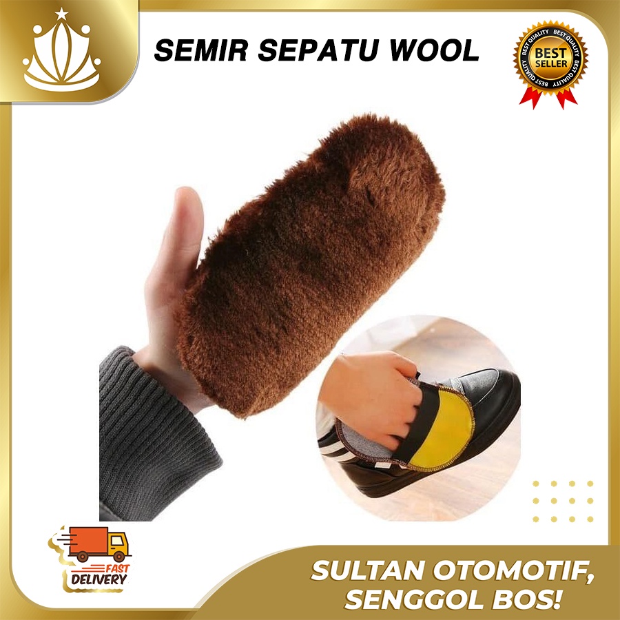 Sikat Semir Sepatu Halus Lembut Wool Suede / Shoes Cleaner Brush Suede