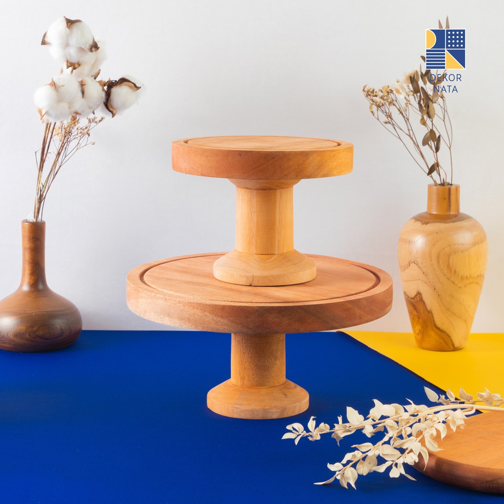 

Dekornata Meghan Regular Cake Stand / Alas Kue / Cake Stand / Tempat Kue