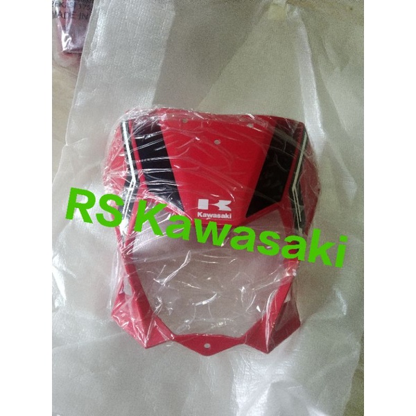 batok lampu depan klx bf D-Tracker merah original