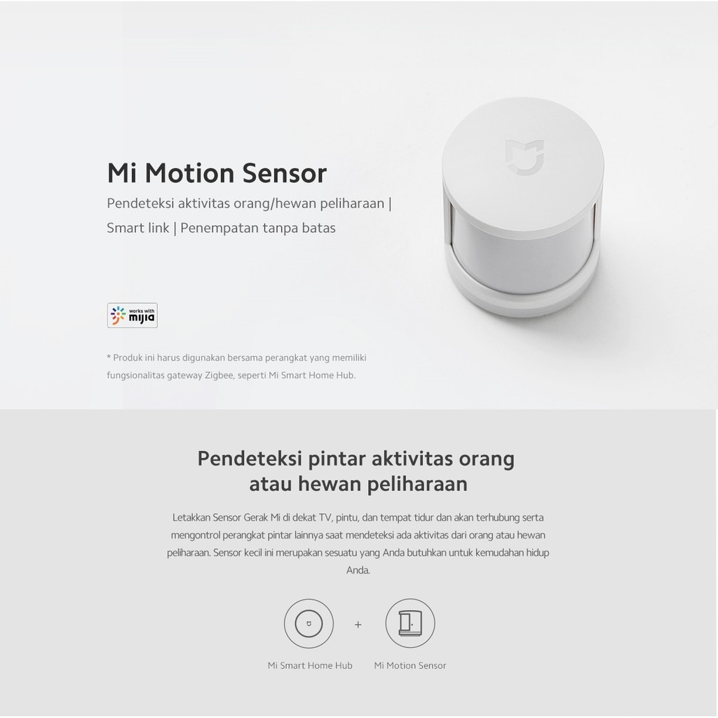 MI MOTION SENSOR - LAMPU DENGAN SENSOR GERAK