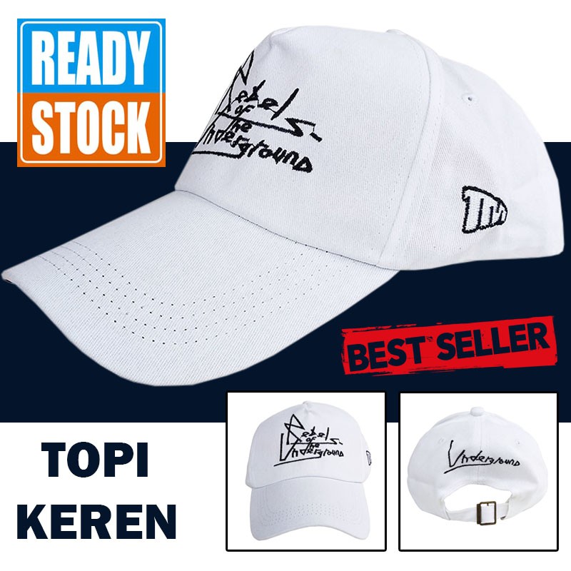 Topi Baseball Pria Dewasa Snapback The Rebels Distro Golf Cap Gaul Bordir