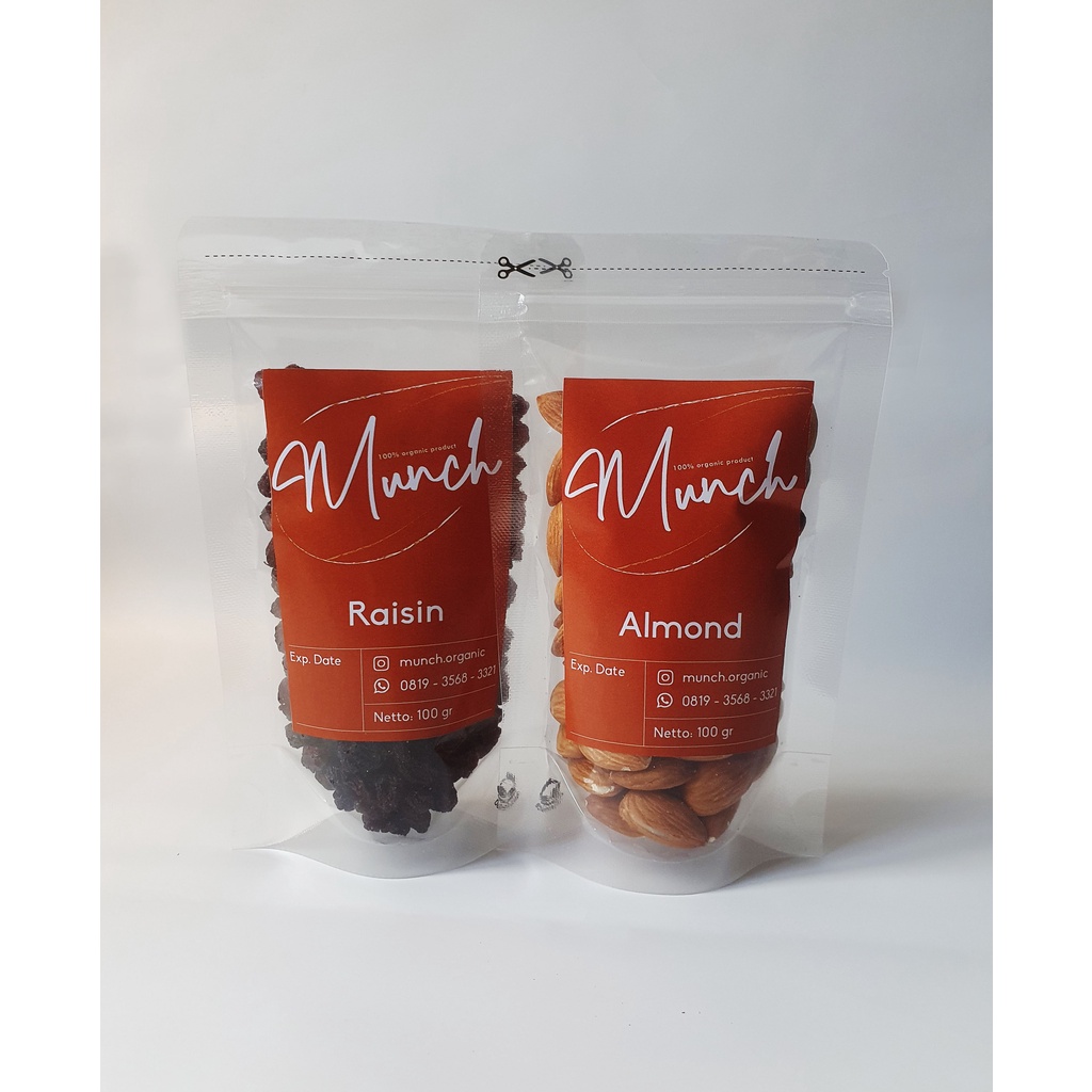 

Munch Almond & Raisin 100 gram Bundling