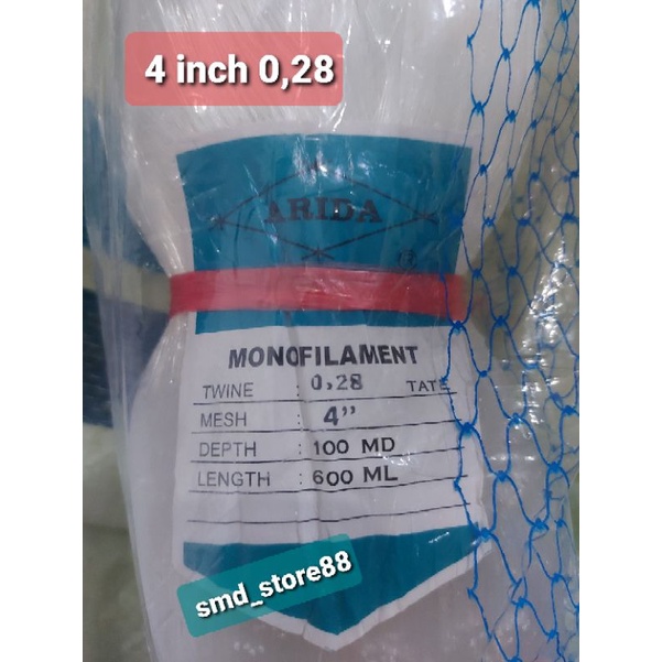 Jaring Arida 4 Inch 0,28 TATE 100MD/600ML