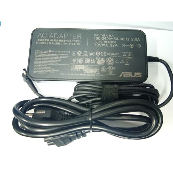 Charger Adaptor Casan Original Asus ROG 19V-6.32A Jarum