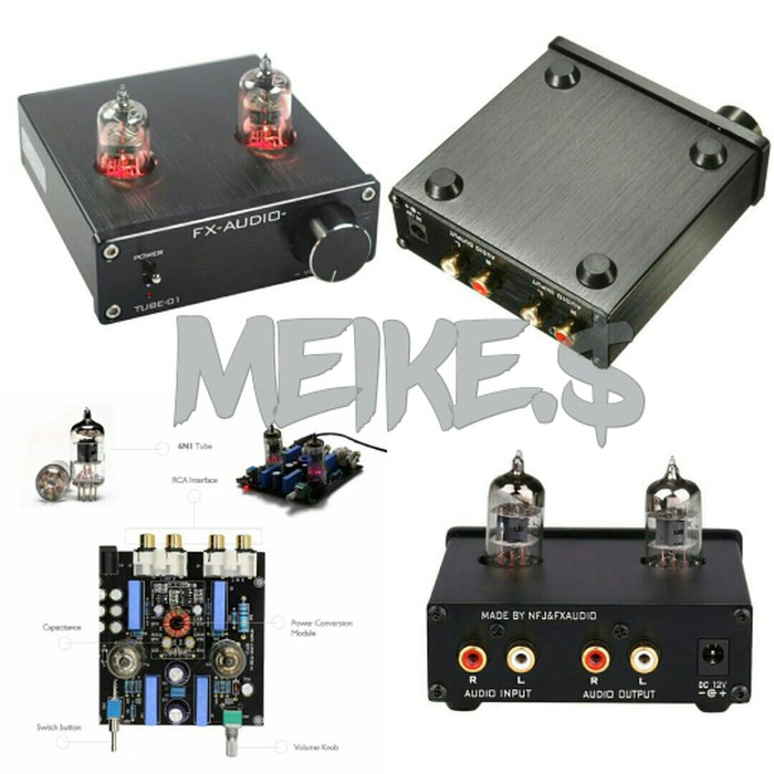 AUDIO HiFi Buffer Amplifier Vacuum tube 6j1 Preamp