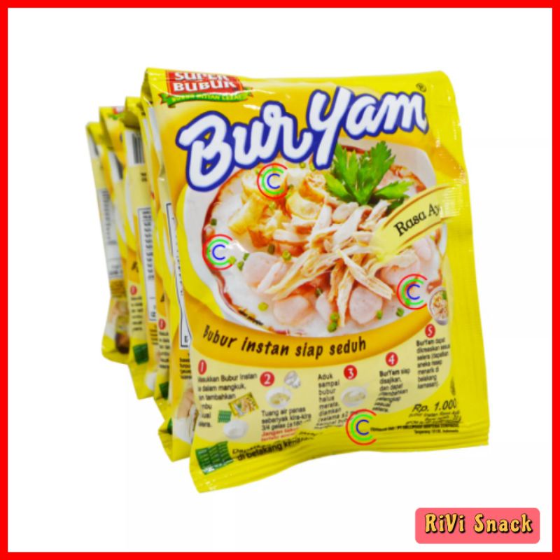 BIJIAN BURYAM BUBUR INSTAN SUPER BUBUR 27GR