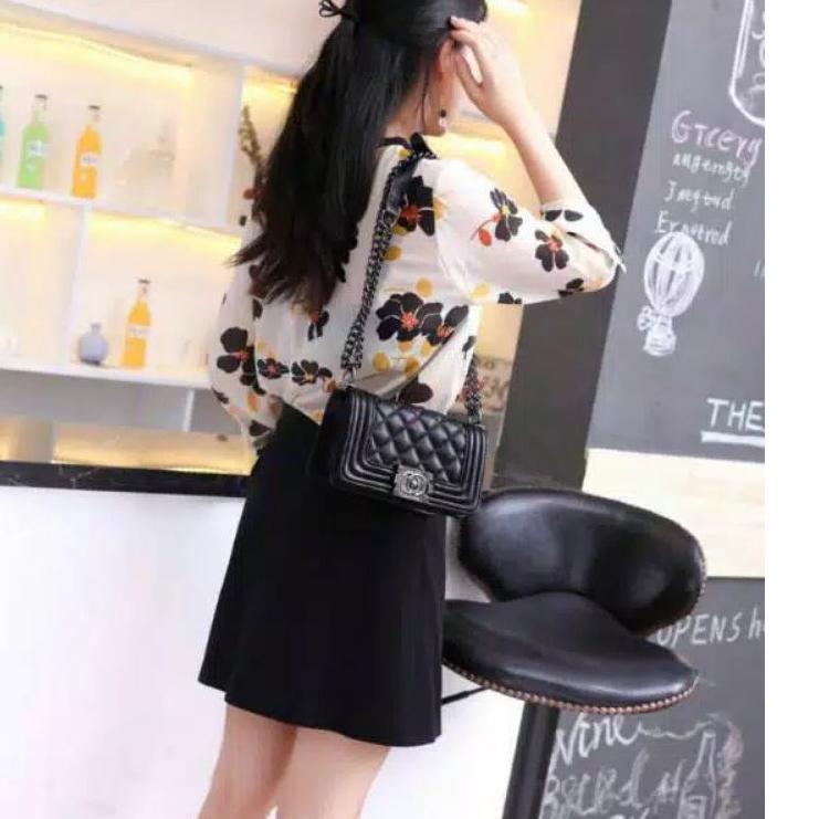 Paling Disukai.. TAS IMPORT BOY SMALL FREE BOX LAMBSKYN MIRROR FLAP BRANDEN PREMIUM BATAM HANDBAG SU
