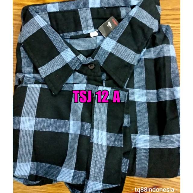 Tunik flanel super jumbo/tunik jumbo/tunik kotak/hem tunik/tunik murah/kemeja tunik/hem kotak/tunik