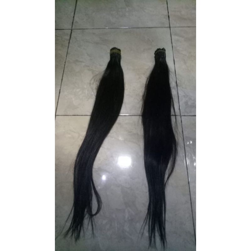 rambut sambungan 70cm 40helai