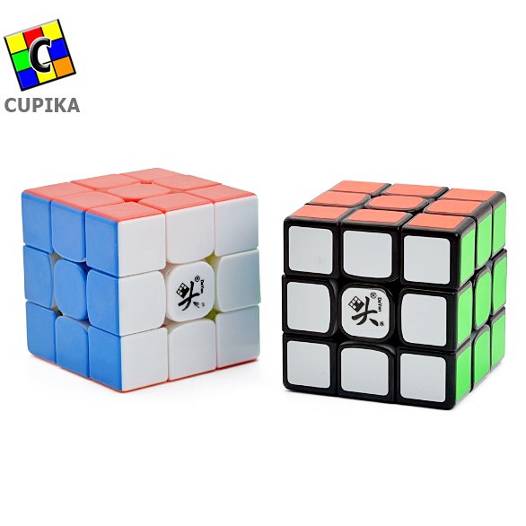 Rubik 3x3 Dayan Tengyun M Magnetic stickerless Mainan Anak