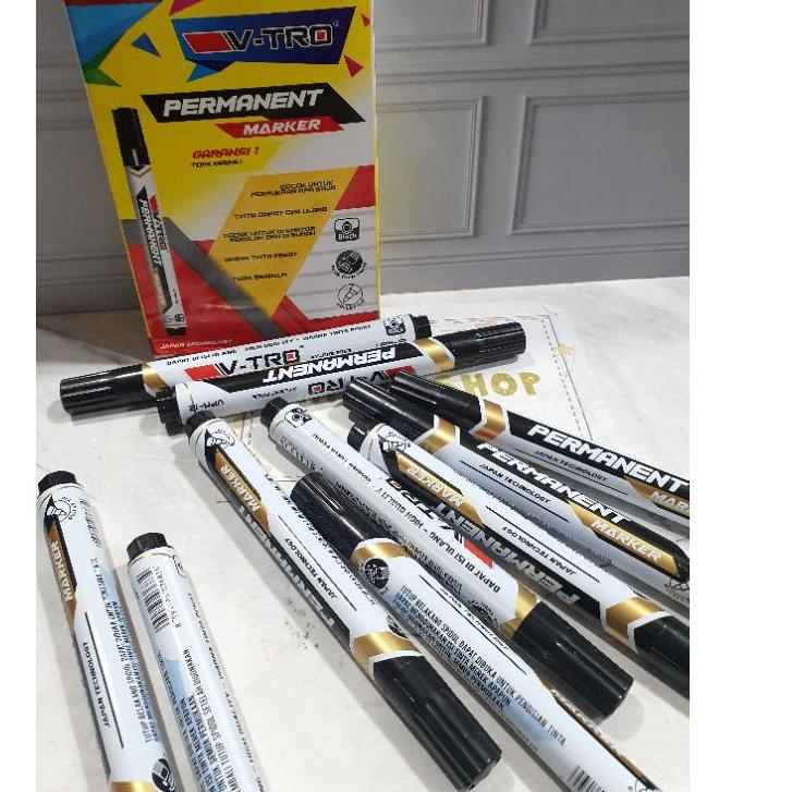 

[KODE PRODUK 0IJHS9546] spidol permanen (1box=12pc)/permanent/spidol /marker permanent