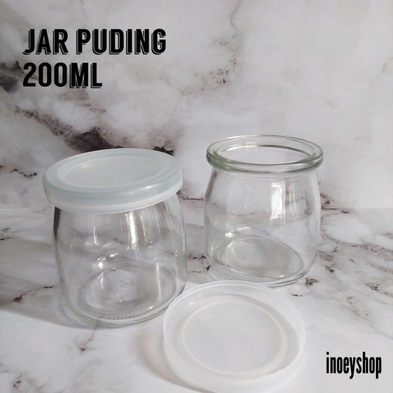 JAR KACA 200ML | JAR PUDING | JAR PANACOTA
