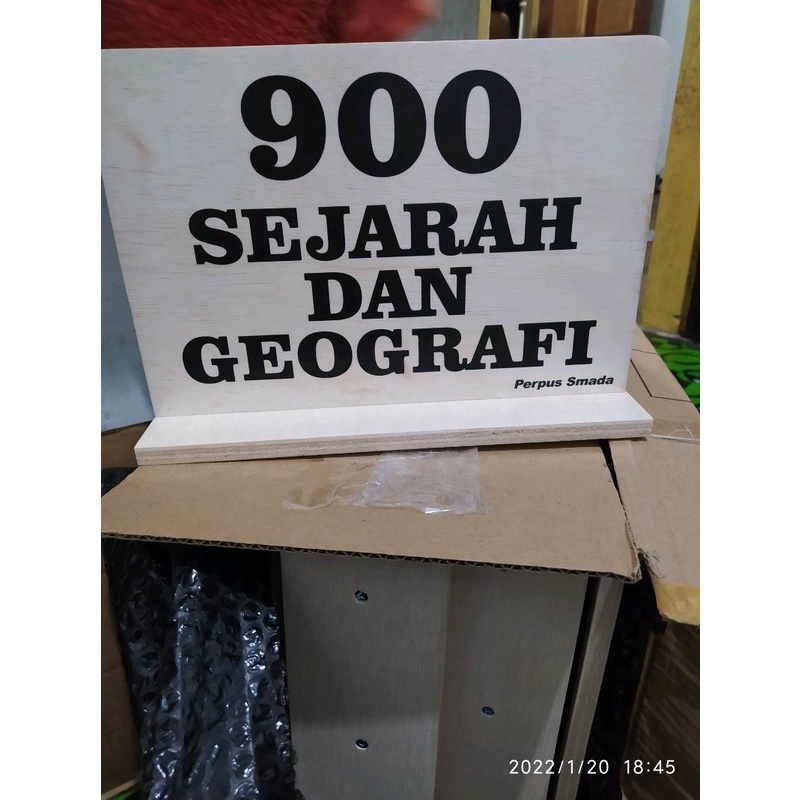 

Papan Nama Kayu Custom Desain Sesuai Permintaan