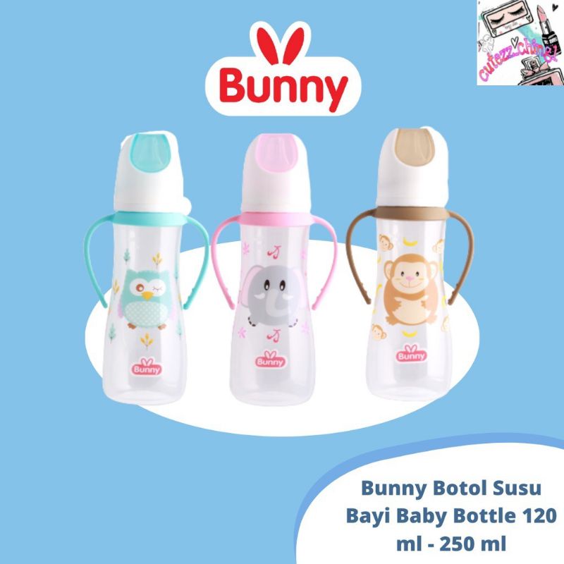 ☃️Cutezz_Ching1☃️Lusty Bunny Feeding Bottle Botol Susu With Handle