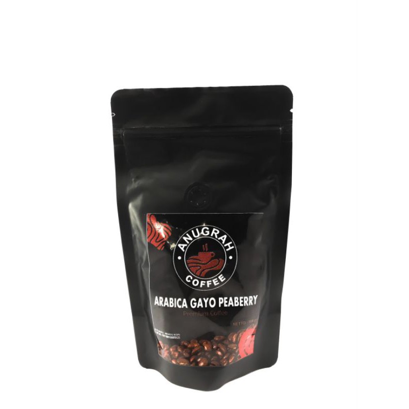 

Kopi Gayo Arabika Peaberry 100gr Anugrah Coffee